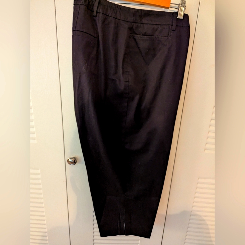 Talbot's Skimmers, Black, Women's Plus, Size 22W, Curvy Fit.